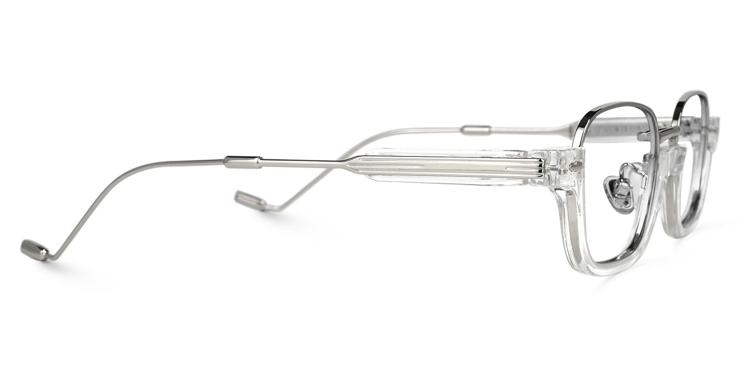 Coloow Rectangle Clear Glasses | ZEELOOL Canada2
