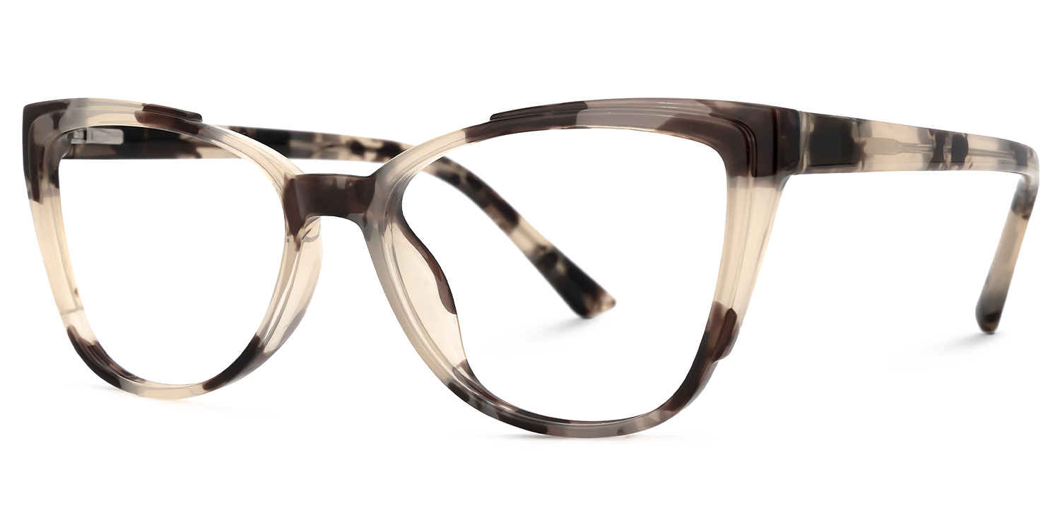 Rowe Cateye Light-Tortoise Glasses | ZEELOOL Canada1