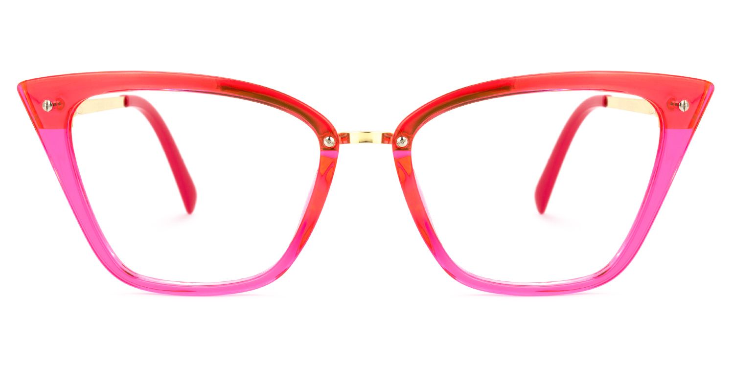 Dionne Cateye Bright-Pink Glasses | ZEELOOL Canada0