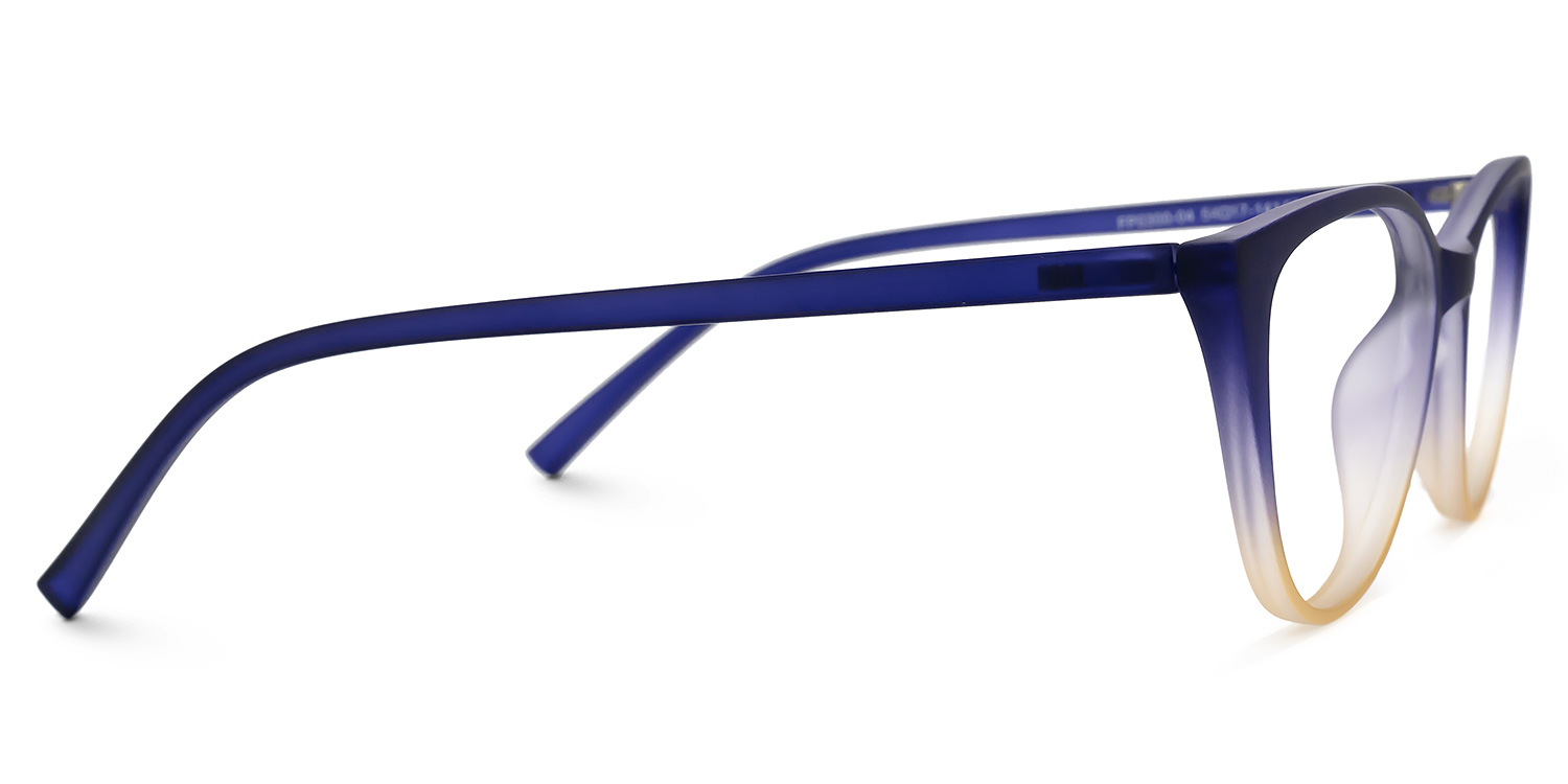 Lucy Cateye Blue Glasses  | ZEELOOL Canada2