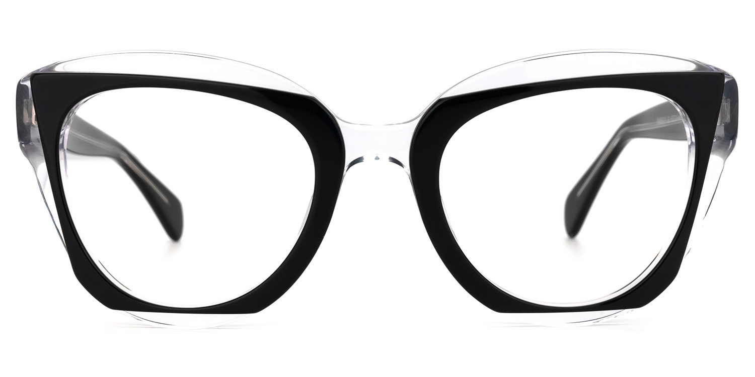 Karina Cateye Black Glasses | ZEELOOL Canada0