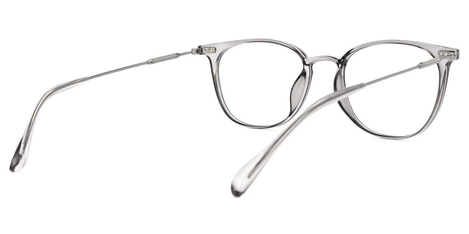 Vilanova Round Gray Glasses | ZEELOOL Canada3