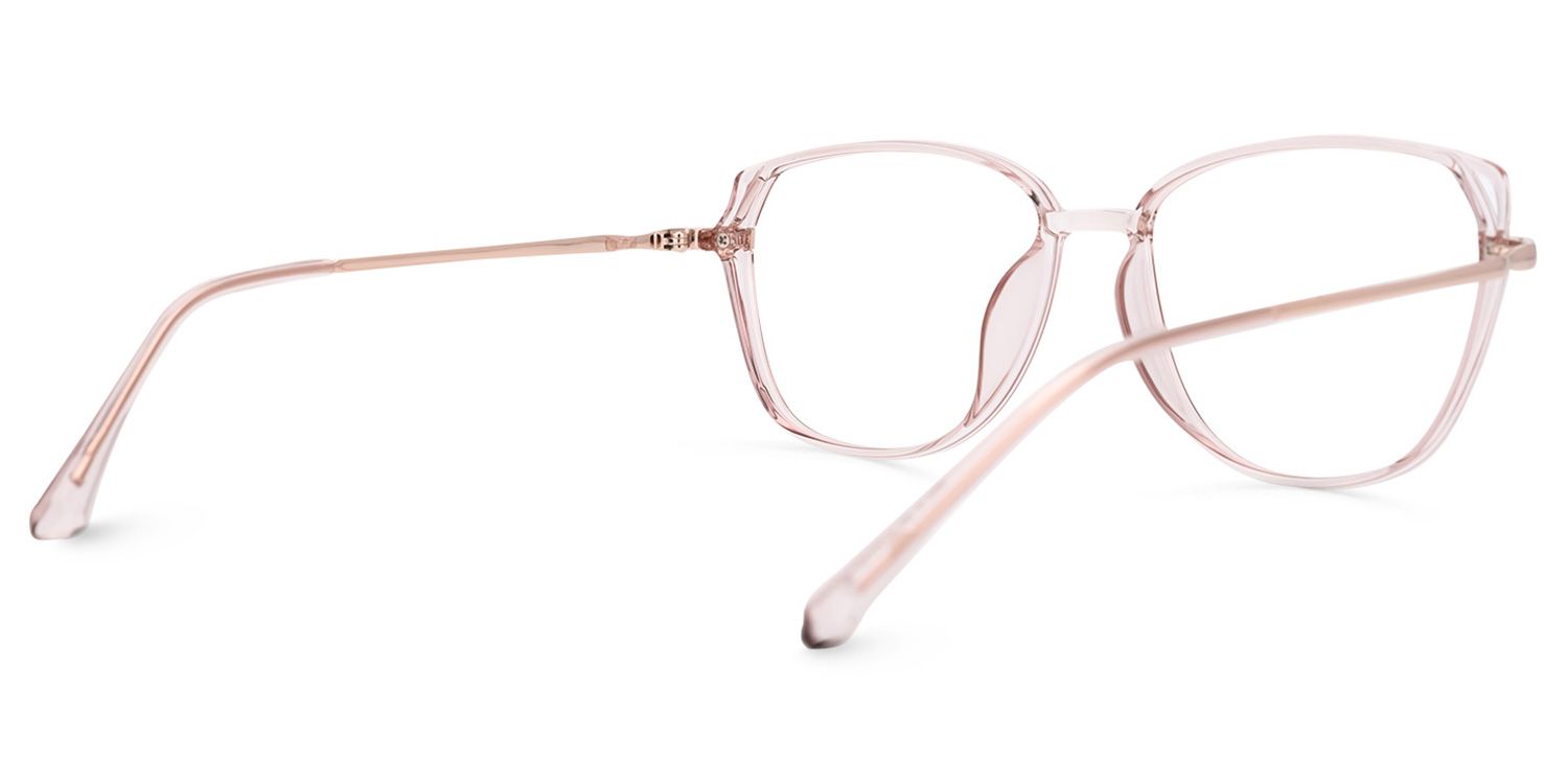 Haygood Cateye Pink Glasses | ZEELOOL Canada3