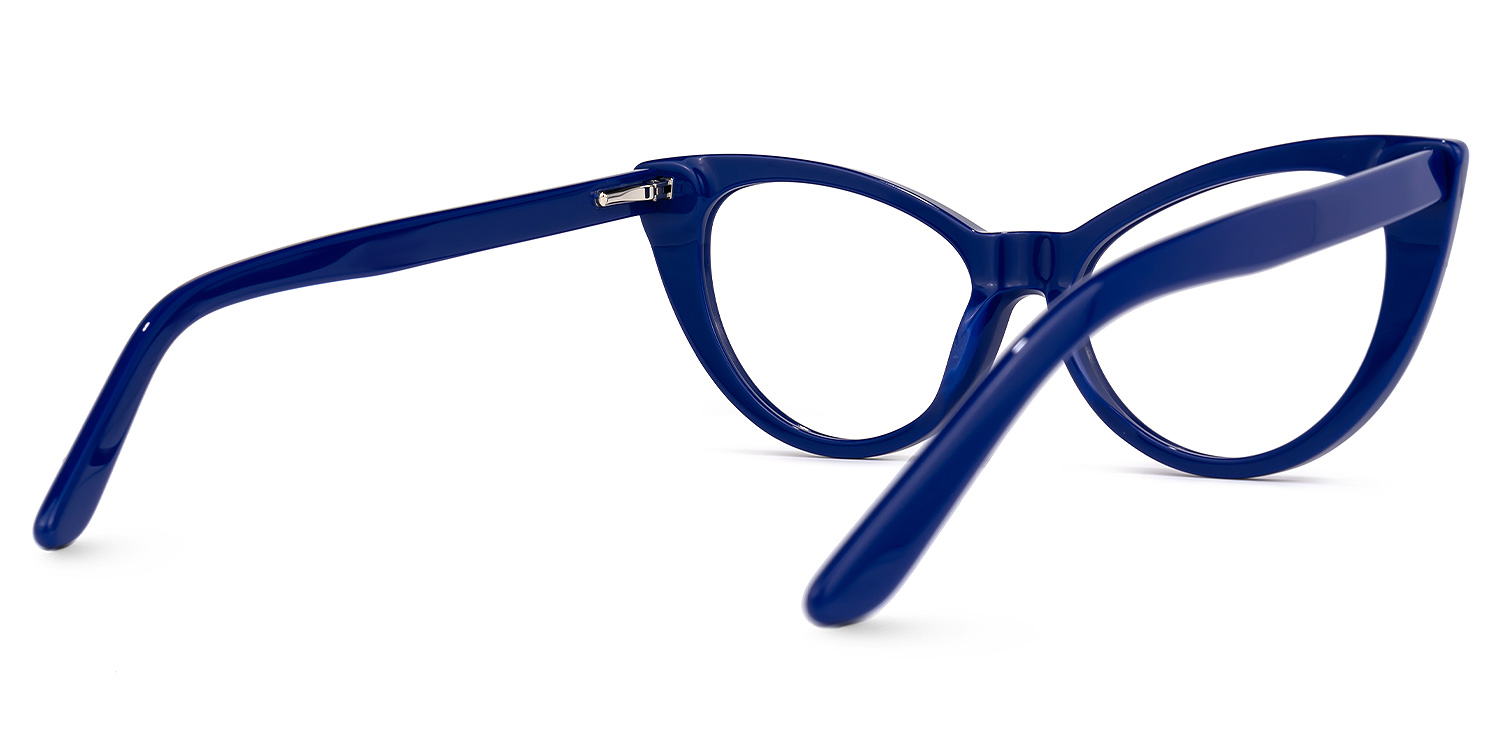Marilyn Cateye Blue Eyeglasses | ZEELOOL Canada3