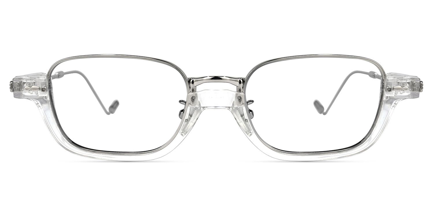 Coloow Rectangle Clear Glasses | ZEELOOL Canada0