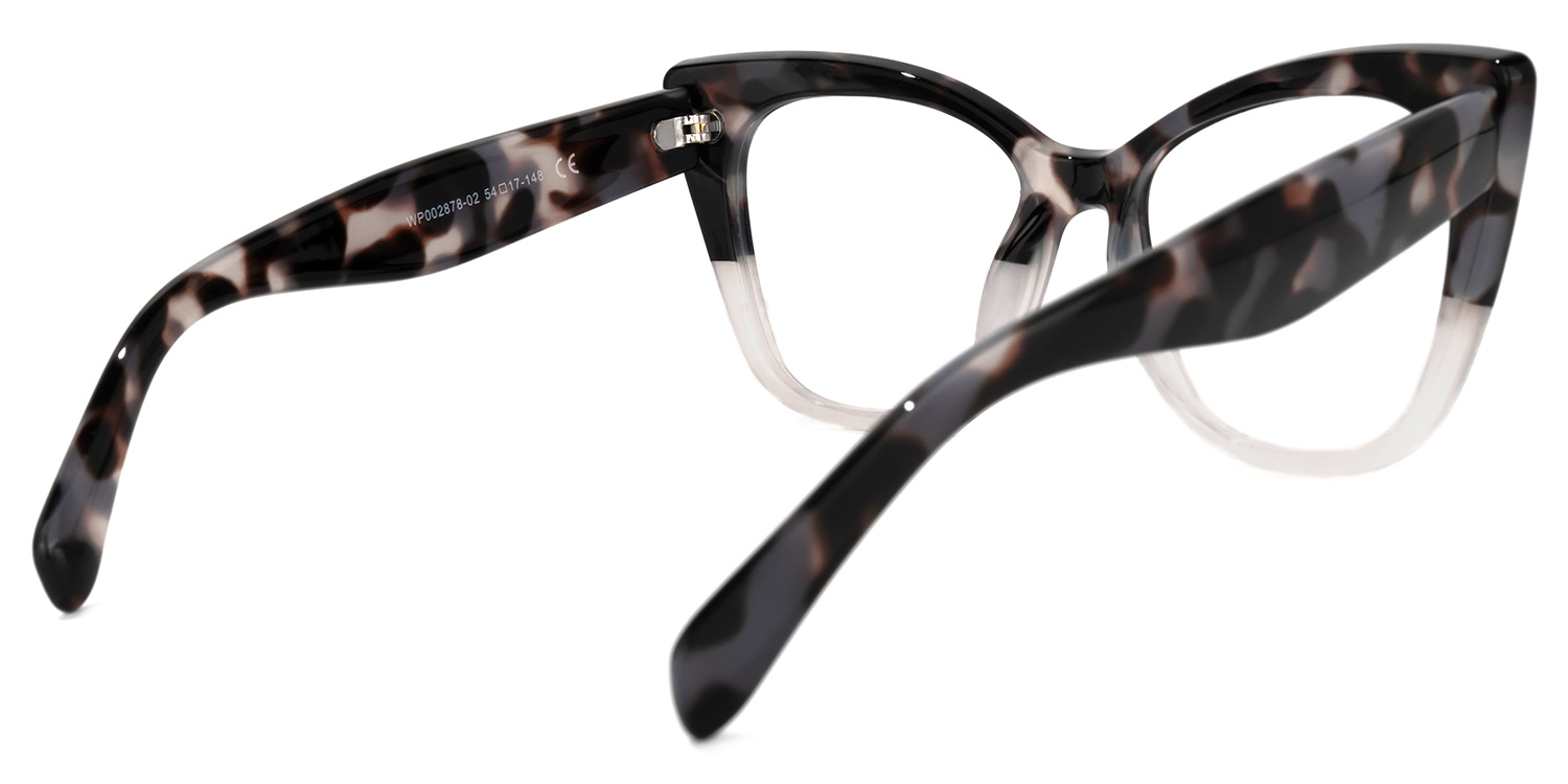 Royster Cateye White Glasses | ZEELOOL Canada3