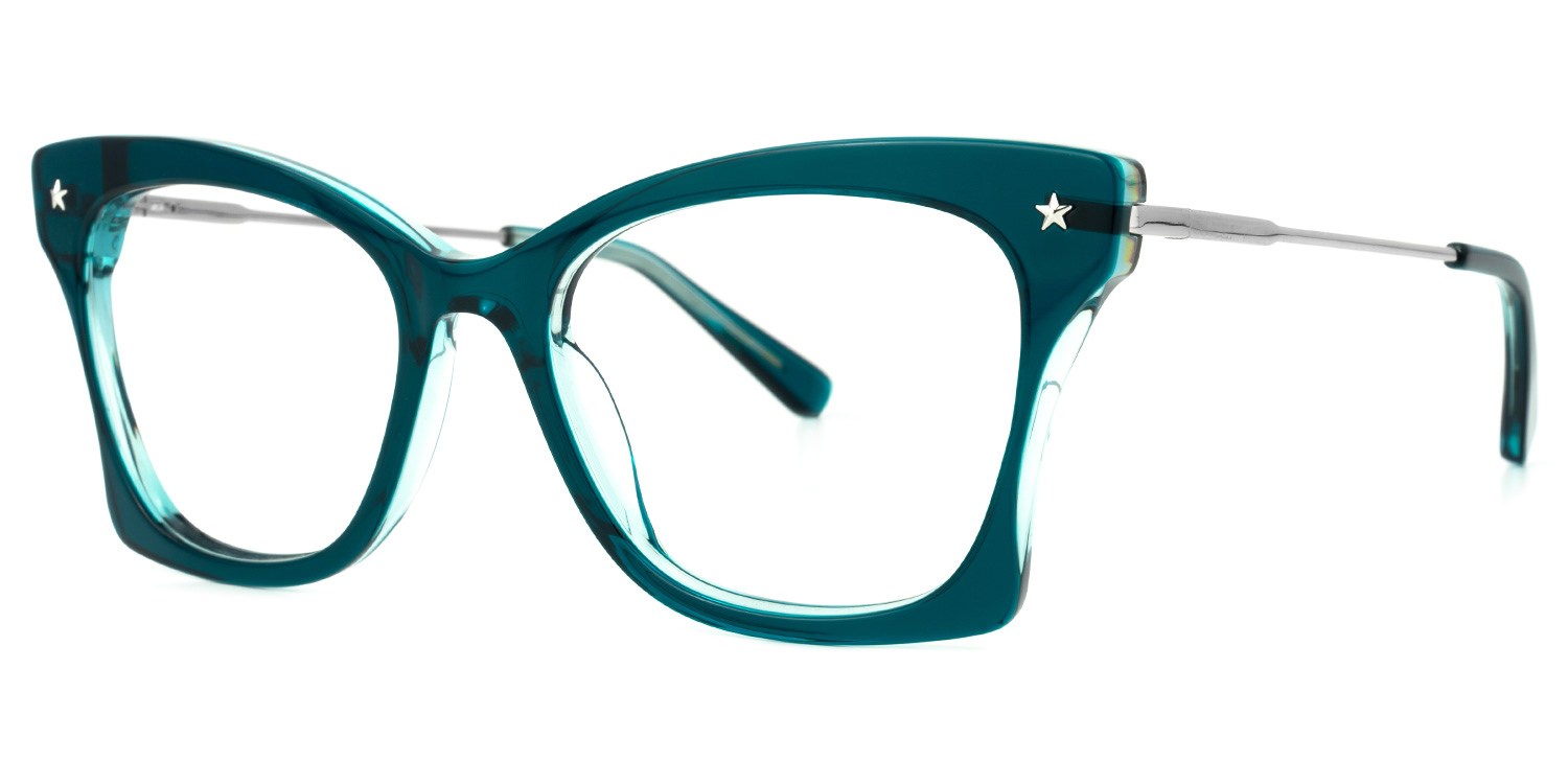 Tameron Butterfly Peacock-Blue Glasses | ZEELOOL Canada1