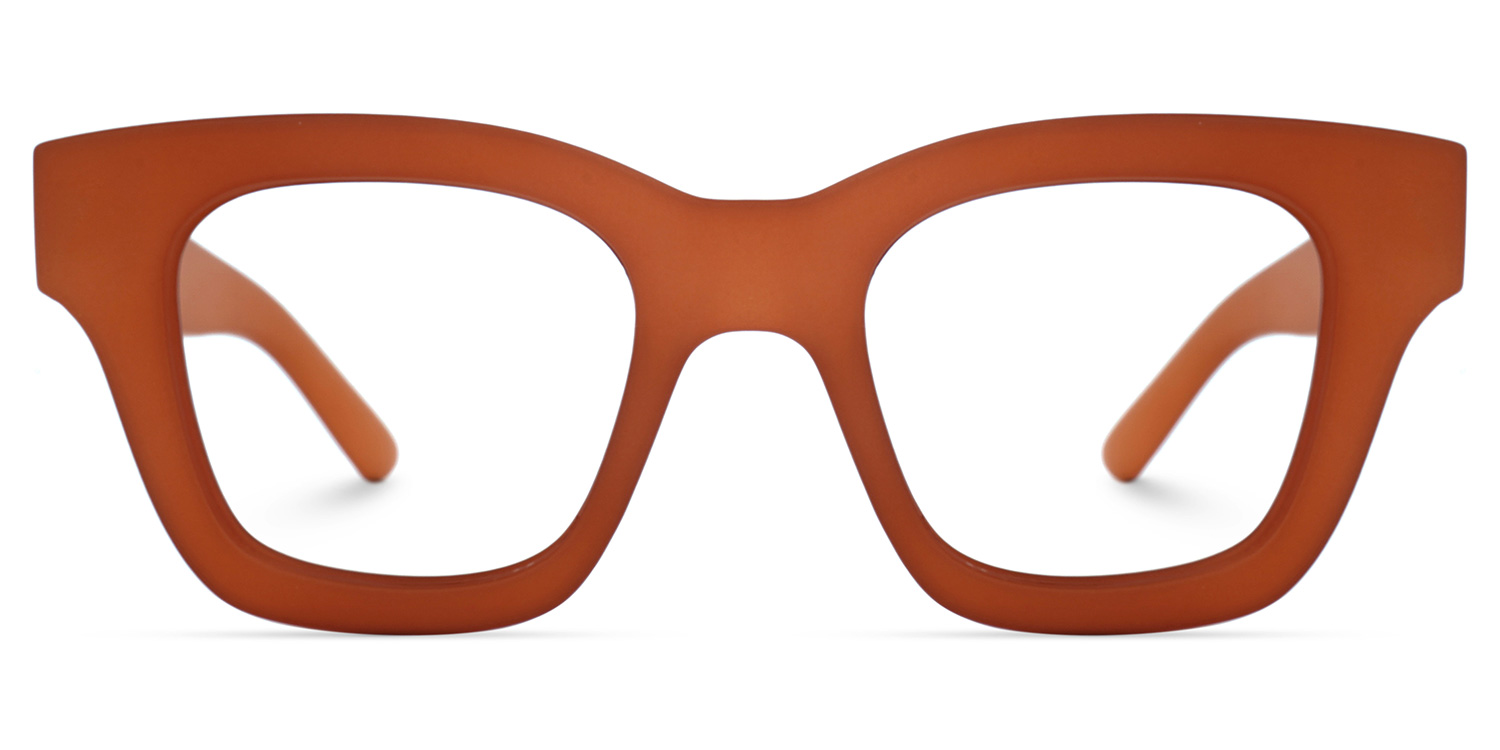 Adriane Square Brown Glasses | ZEELOOL Canada0