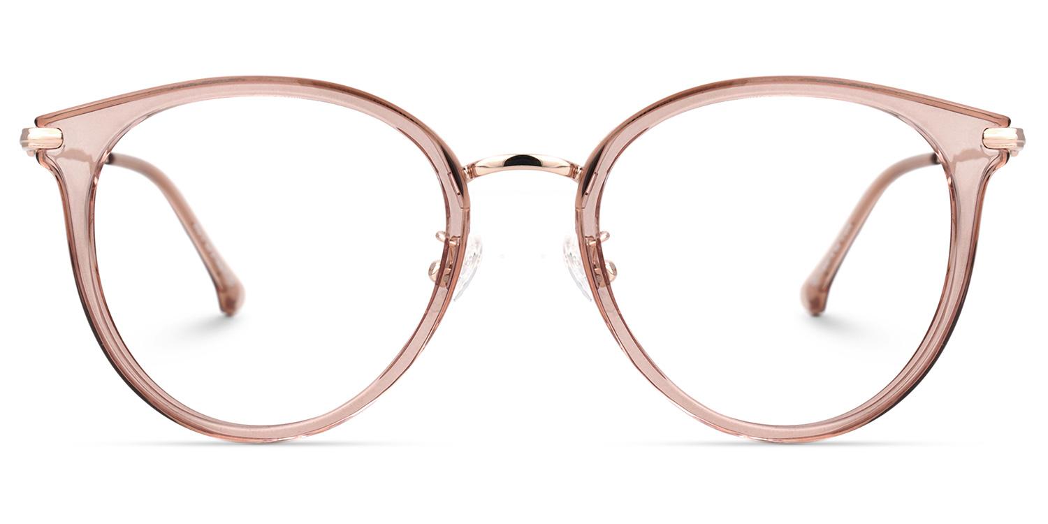 Yahaira Round Pink Glasses | ZEELOOL Canada0