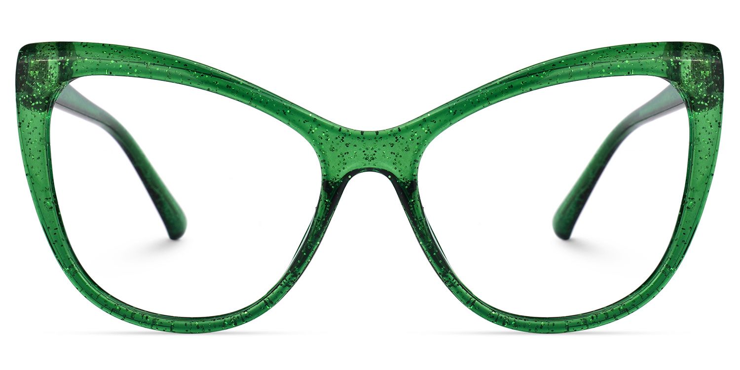 Gomez Cateye Green Glasses | ZEELOOL Canada0