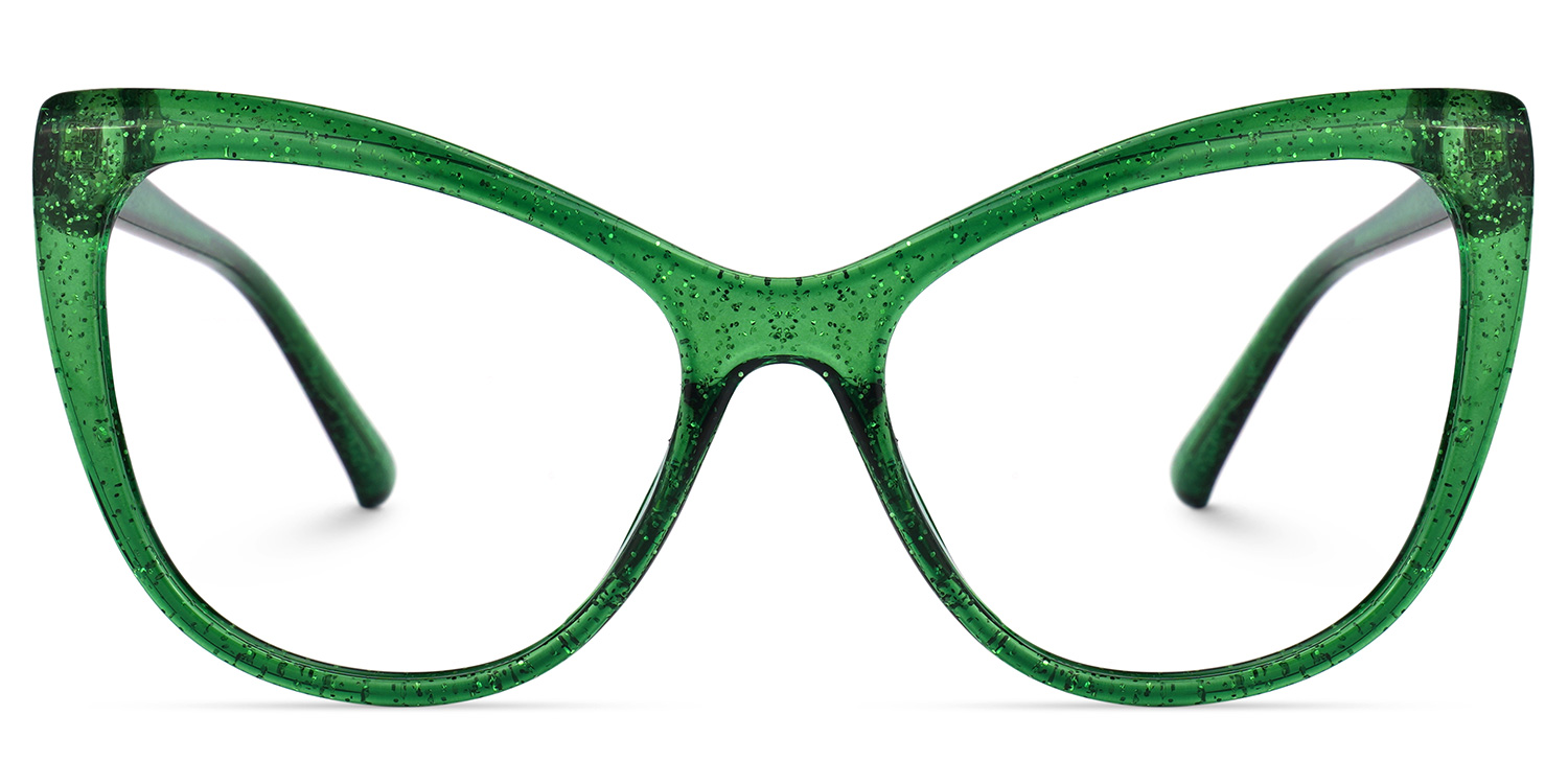 Gomez Cateye Green Glasses | ZEELOOL Canada0