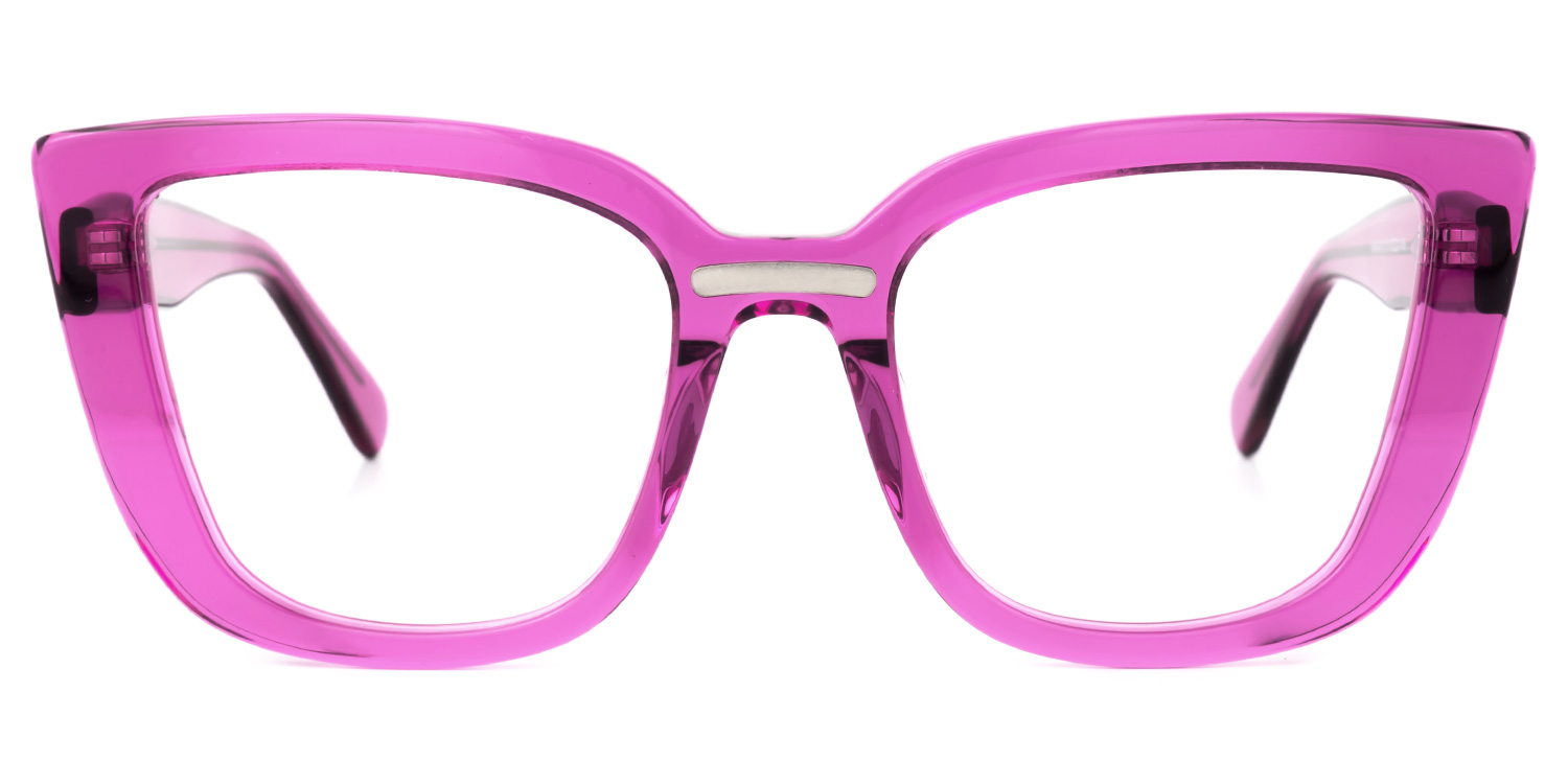 Peggy Cateye Purple Glasses | ZEELOOL Canada0