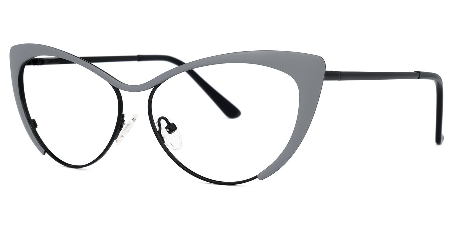Cateye Black Glasses | ZEELOOL Canada1