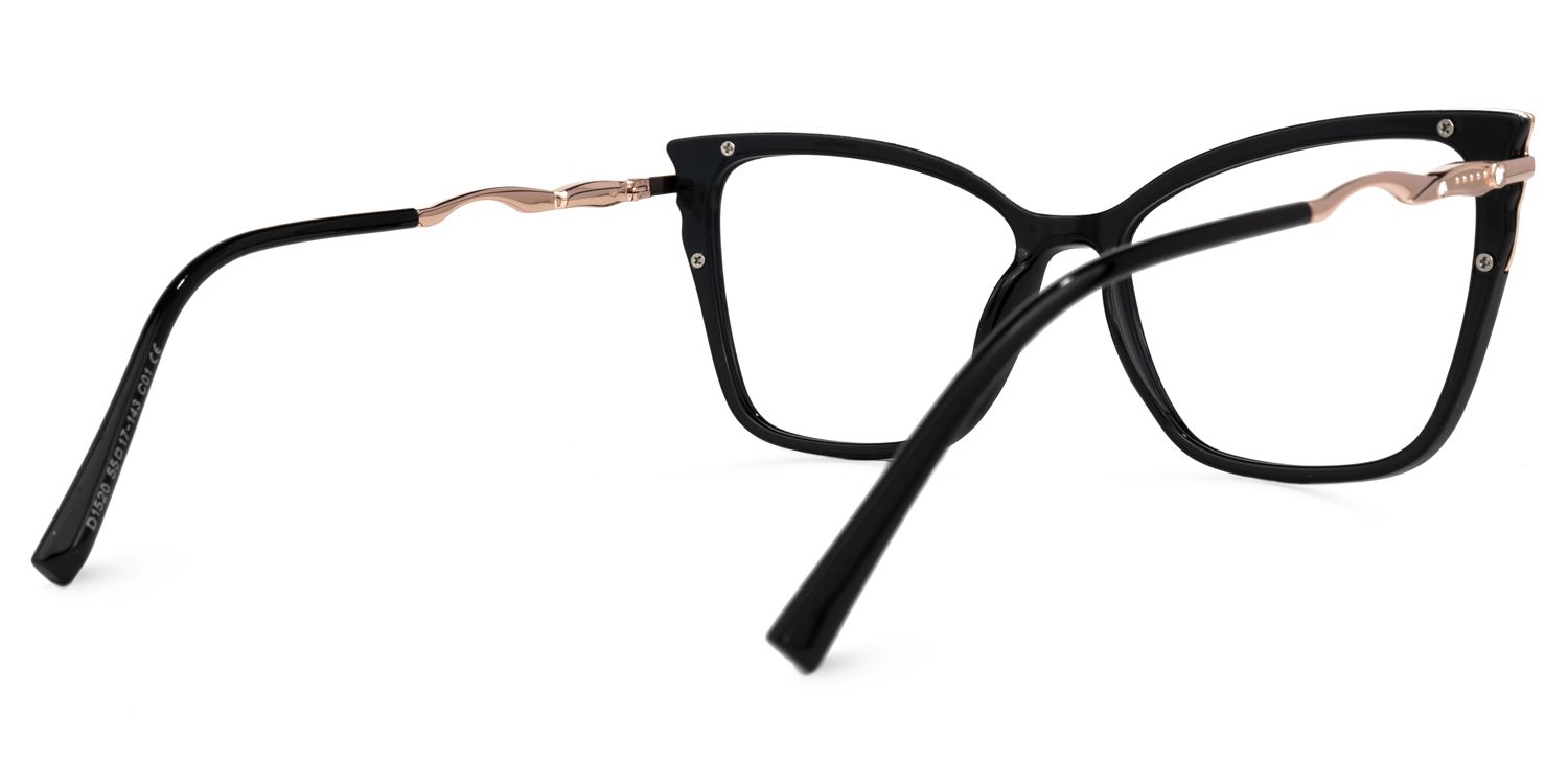 Bieisha Cateye Black Glasses | ZEELOOL Canada