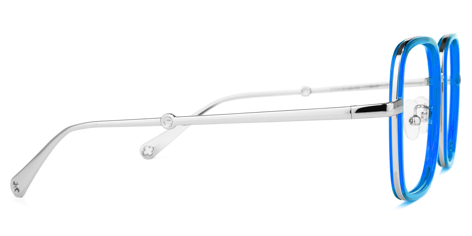 Ozzy Square Blue Glasses | ZEELOOL Canada2