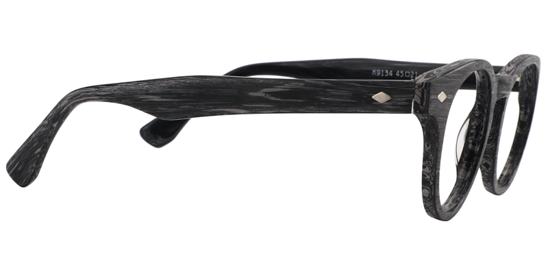 Patrick Round Gray Glasses | ZEELOOL Canada4