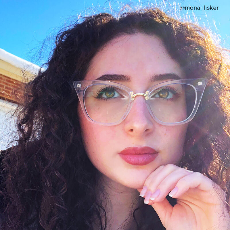 Martha Cat Eye Crystal Glasses | ZEELOOL Canada6