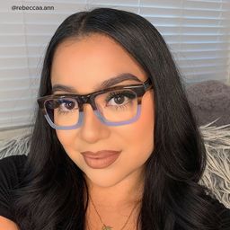 Riley Rectangle Brown Glasses8