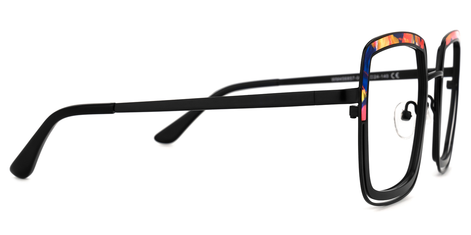 Polomsky Square Floral Glasses | ZEELOOL Canada2