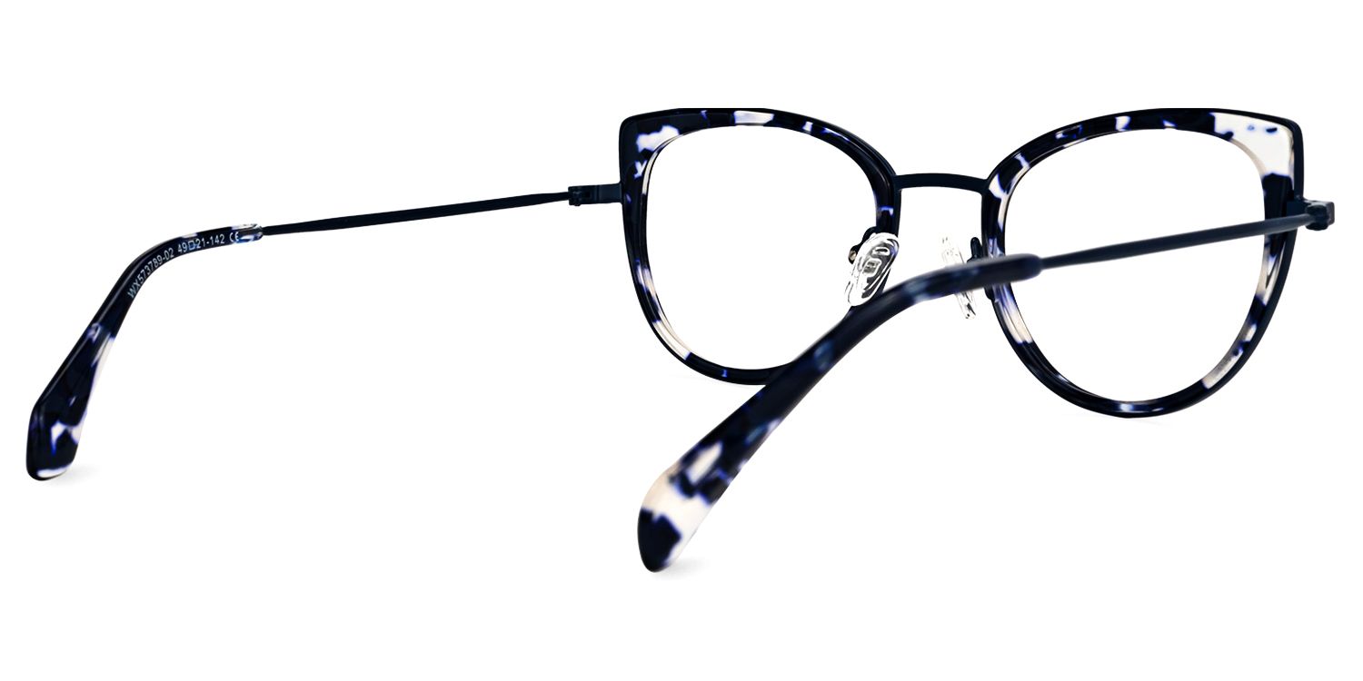 Taisha Cateye Blue-Tortoise Glasses | ZEELOOL Canada3