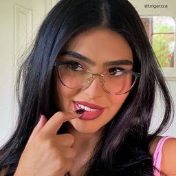 Sydney Cat Eye Black Glasses10