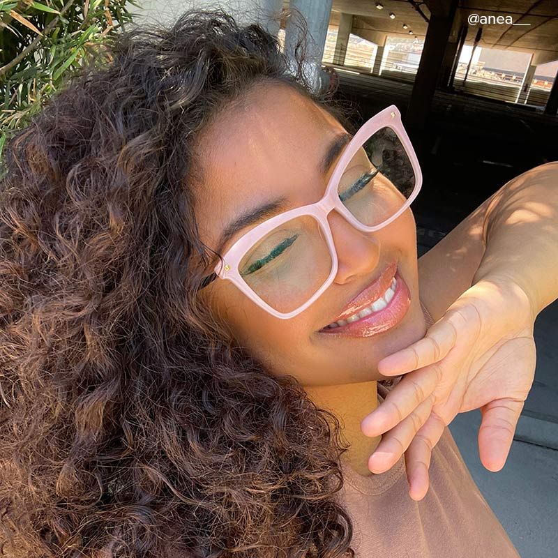 Isaebella Butterfly Pink Frame Glasses | ZEELOOL Canada9