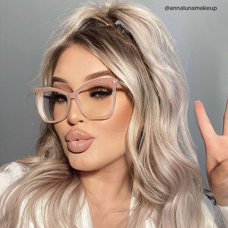 Isaebella Butterfly Pink Frame Glasses | ZEELOOL Canada8