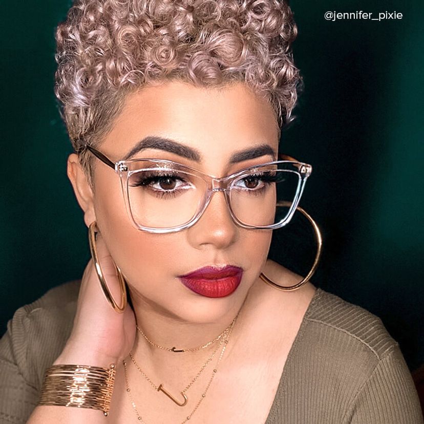 Isaebella Butterfly Clear Glasses