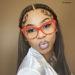 Isaebella Butterfly Red Glasses11