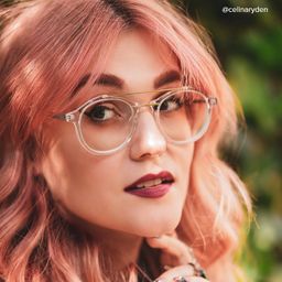 Lee Clear Round Glasses8