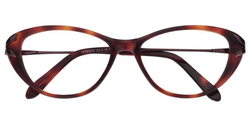 Bella Cat Eye Tortoise Glasses  | ZEELOOL Canada1