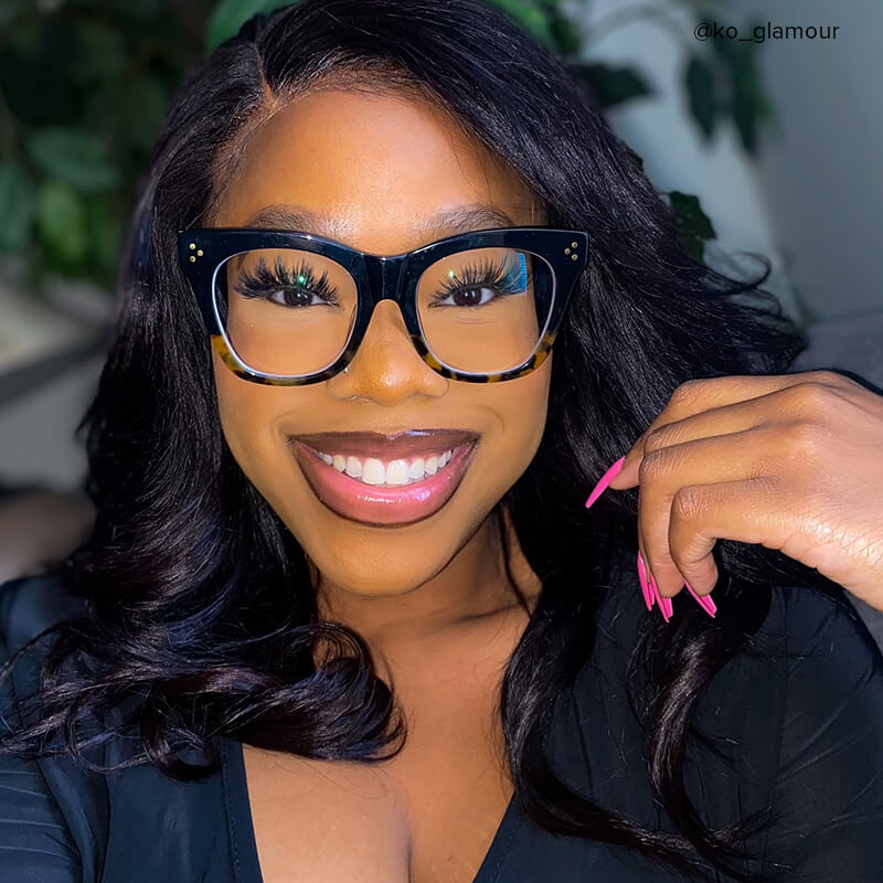 Tandy Rectangle Tortoise Frame Glasses | ZEELOOL Canada8