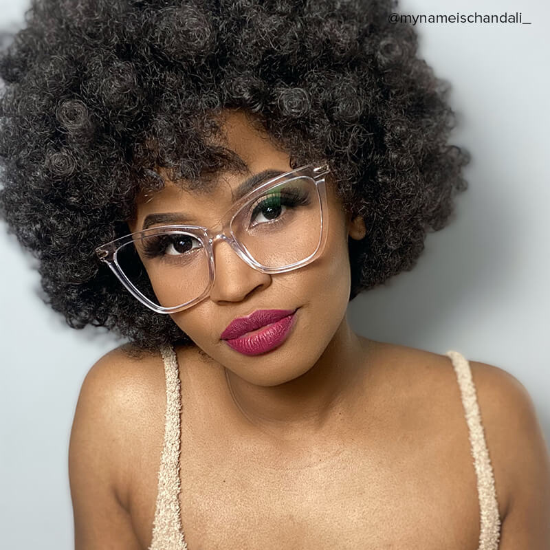 Hilary Butterfly Crystal Frame Glasses | Zeelool10