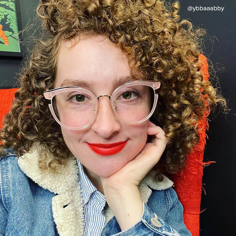 Eleanore Cat Eye Pink Glasses5
