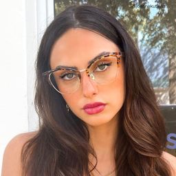 Charlene Browline Tortoise Glasses11