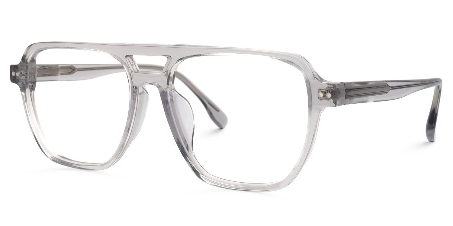 Desiree Square Gray Glasses | ZEELOOL Canada1
