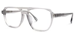 Desiree Square Gray Glasses1