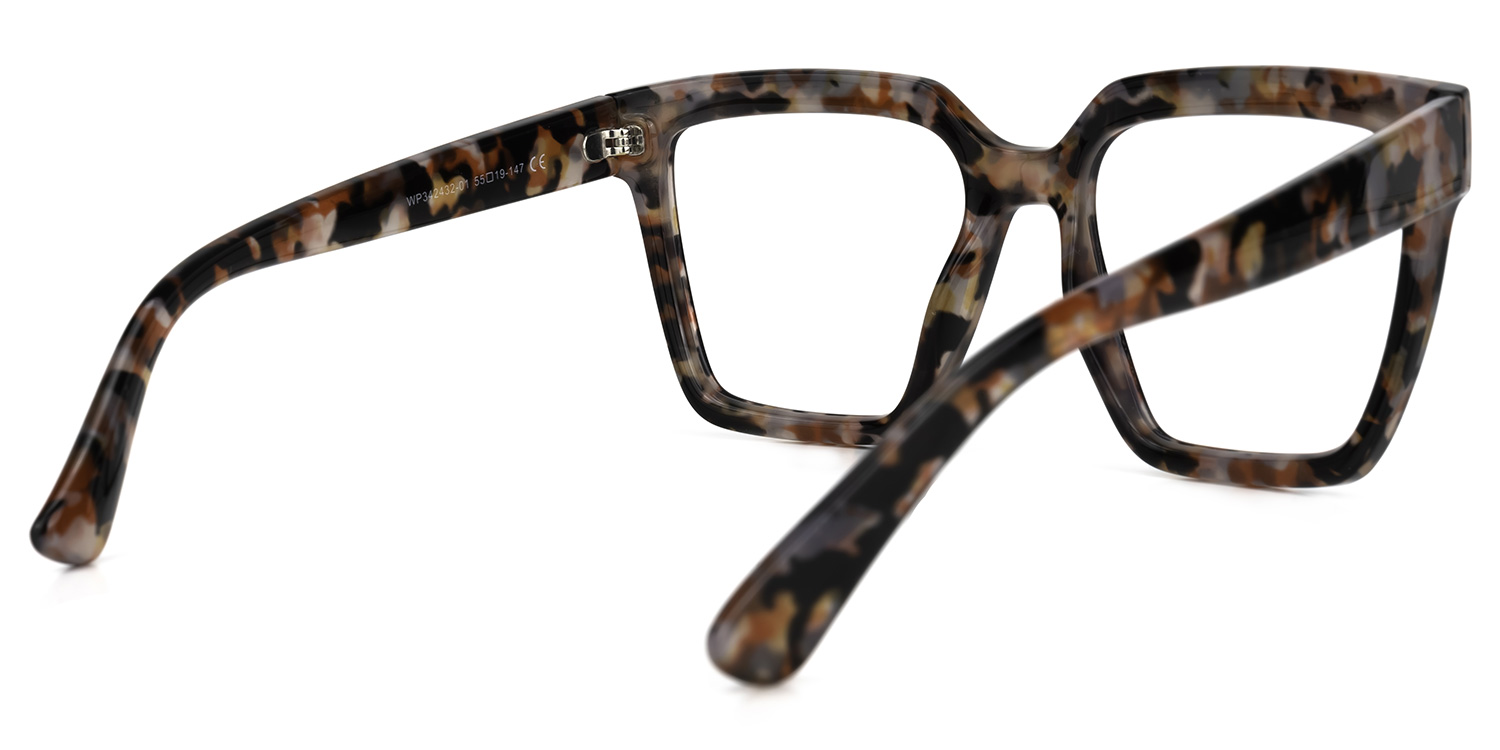 Coleman Square Floral Glasses | ZEELOOL Canada3