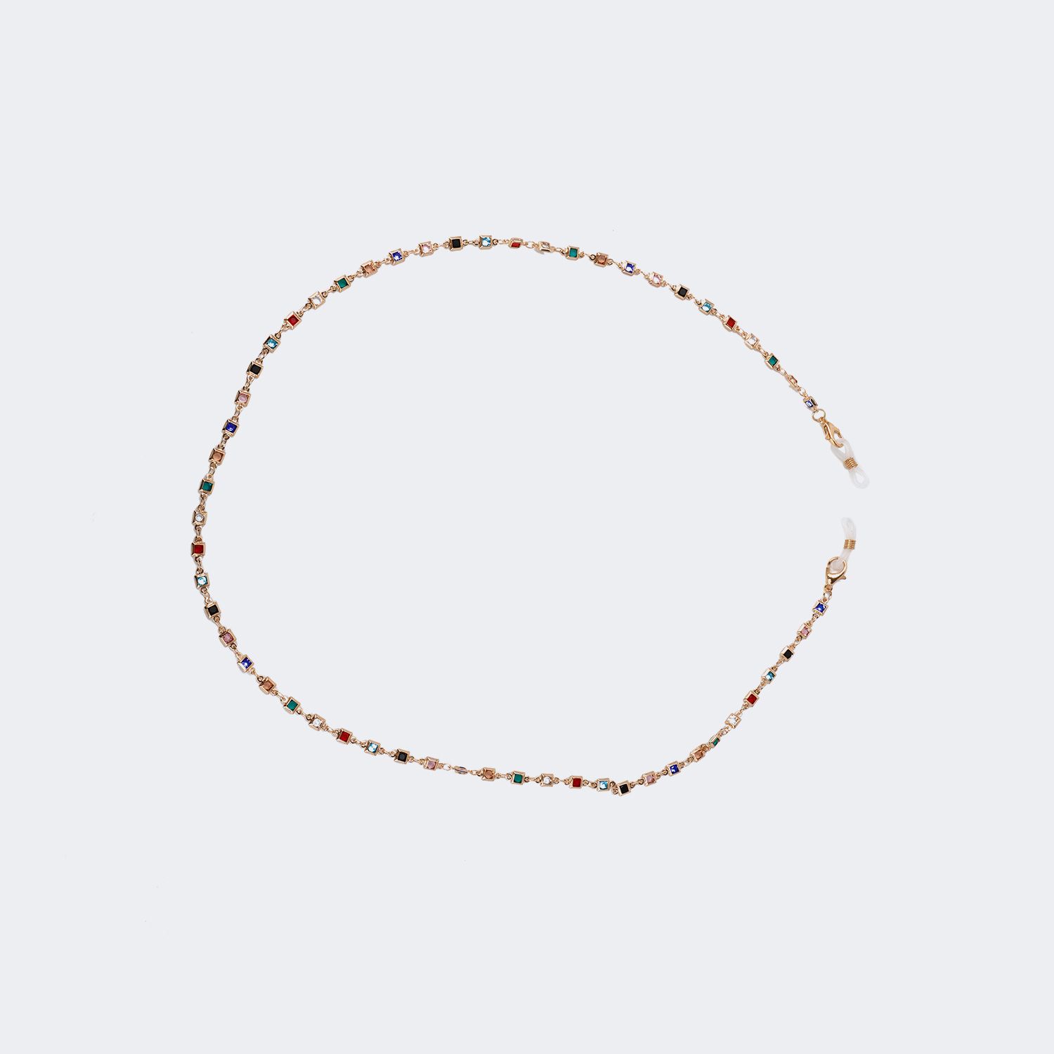 Beautiful Multicolor Diamond Eyeglasses Chains | ZEELOOL Canada1