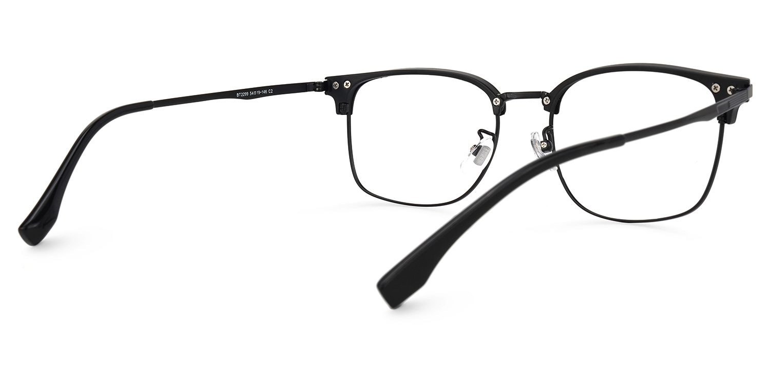 Turkessa Browline Black Glasses | ZEELOOL Canada3
