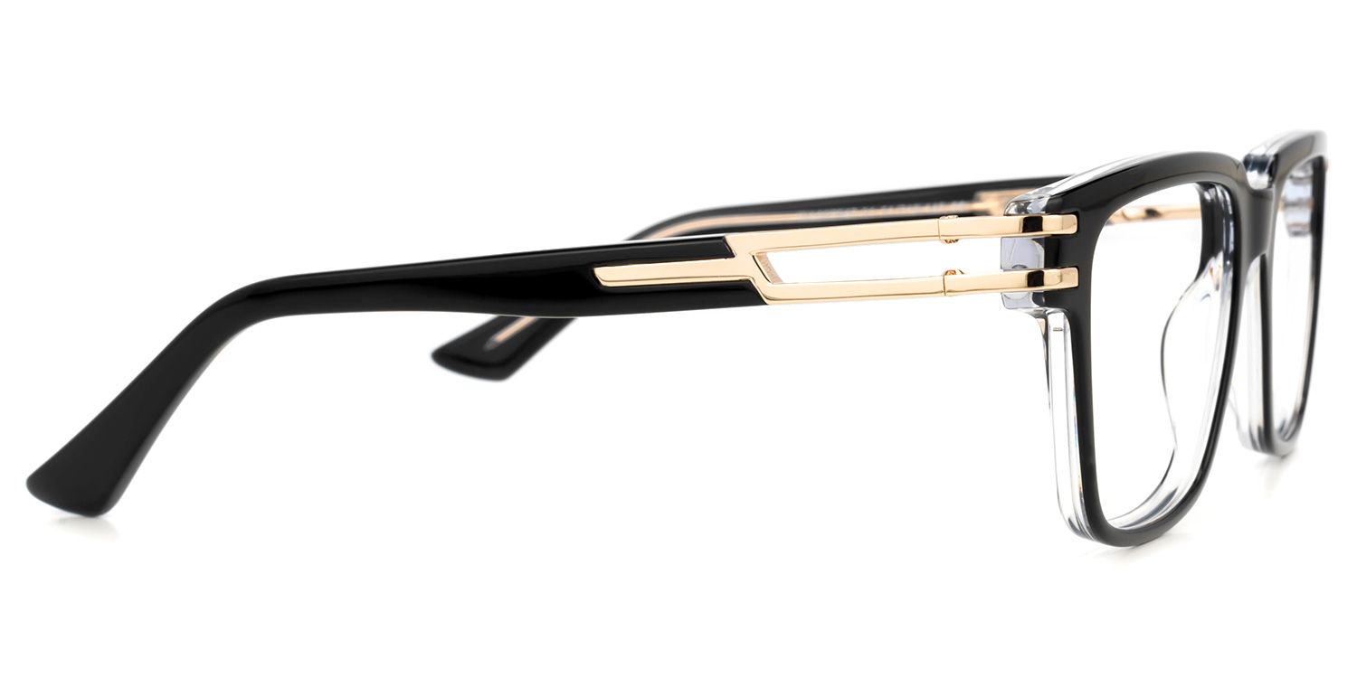 Jennie Square Black Glasses | ZEELOOL Canada2