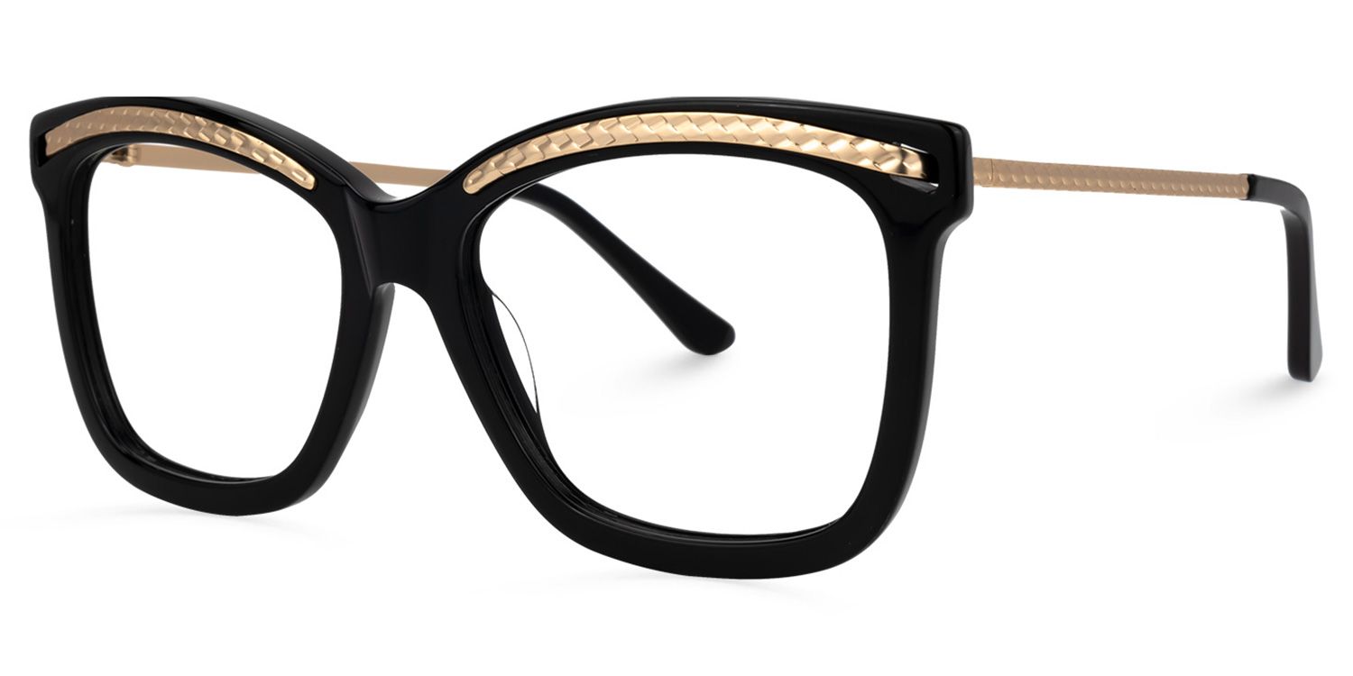 Pollard Cateye Black Glasses | ZEELOOL Canada1