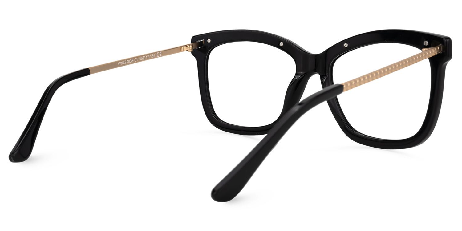 Pollard Cateye Black Glasses | ZEELOOL Canada3