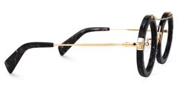 Talkami Round Black Glasses2