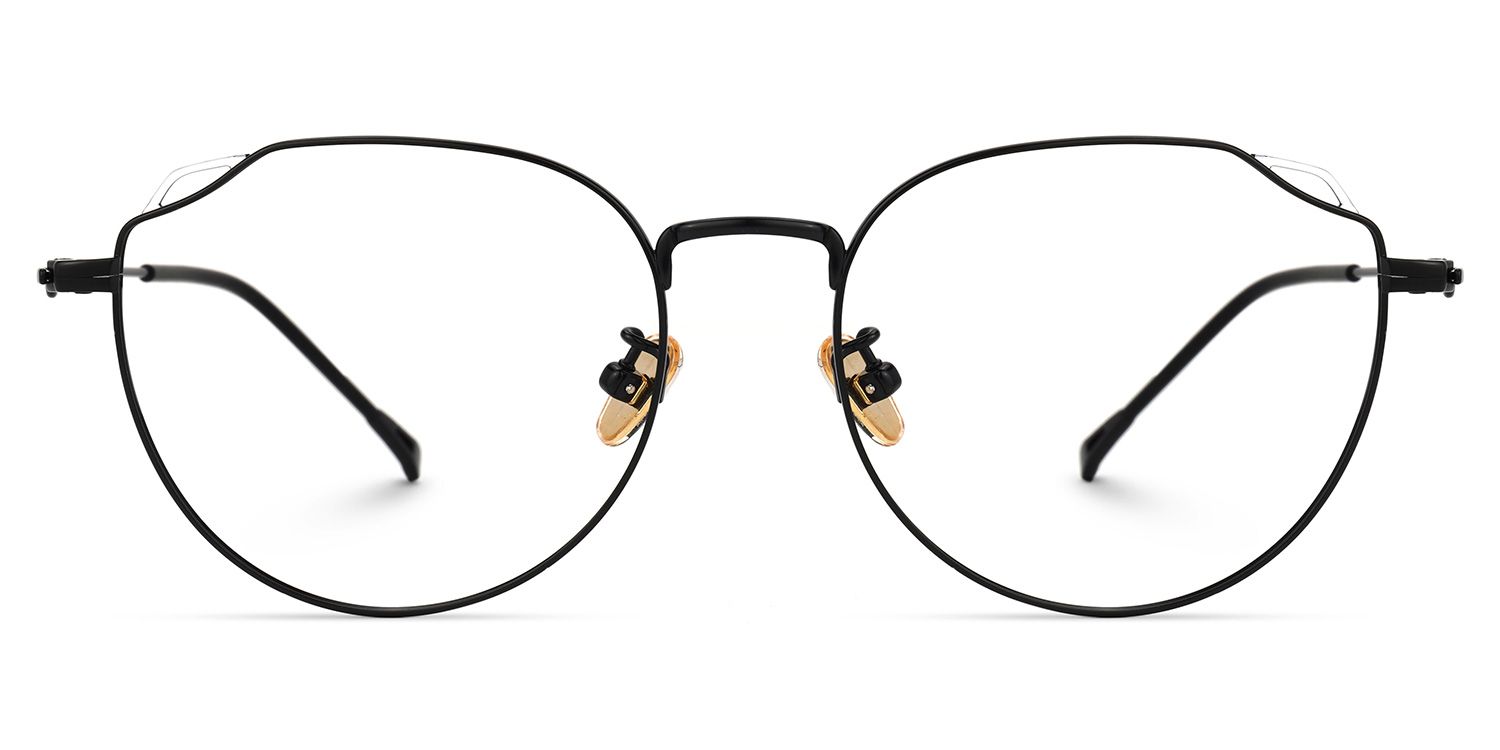 Strader Geometric Black Glasses | ZEELOOL Canada0