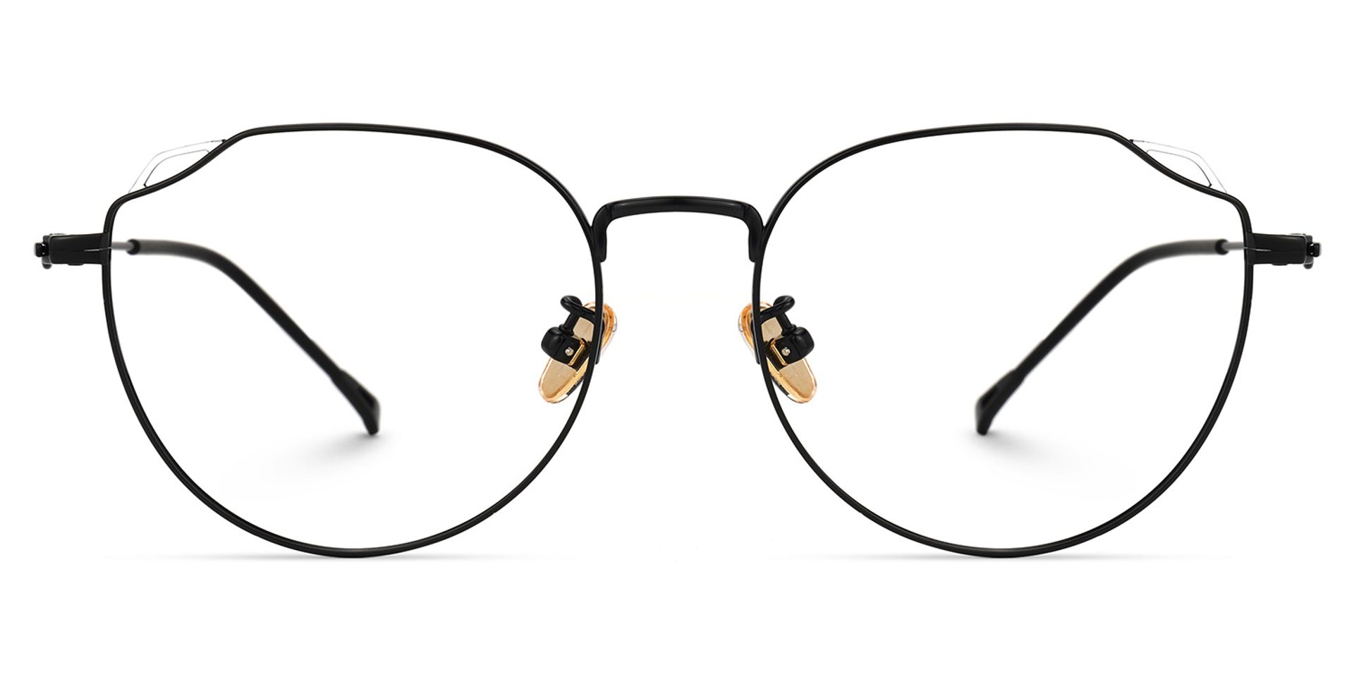 Strader Geometric Black Glasses | ZEELOOL Canada0