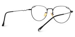 Strader Geometric Black Glasses3
