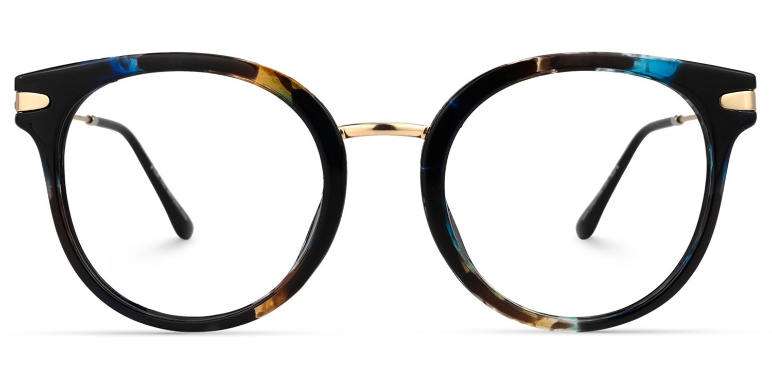 Kalinda Round Floral Glasses | ZEELOOL Canada0