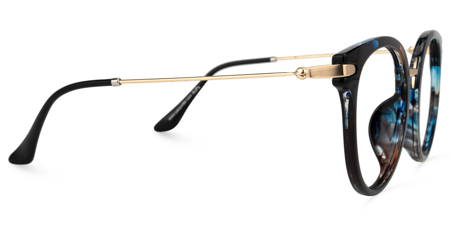 Kalinda Round Floral Glasses | ZEELOOL Canada2