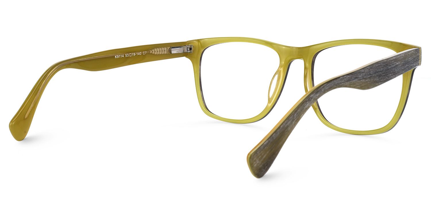 Kiera Square Brown Glasses | ZEELOOL Canada3